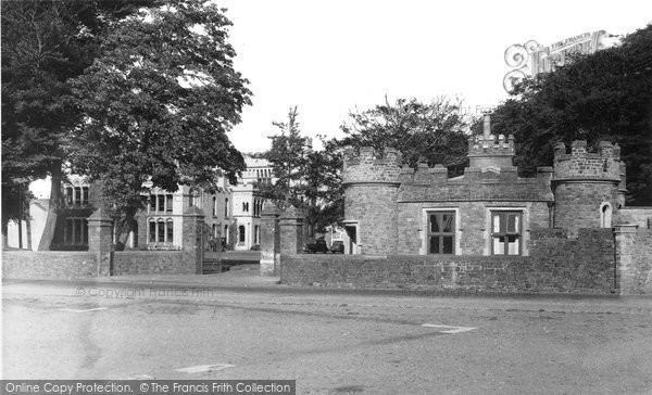 Photo of Barnstaple, The Castle c.1955
