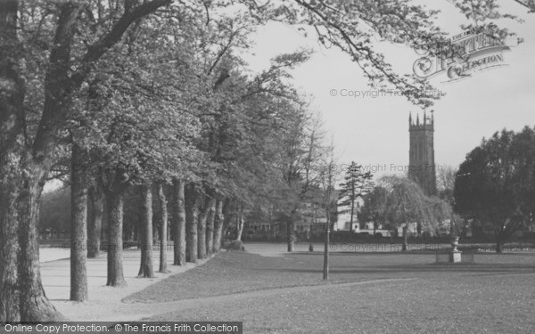 Photo of Barnstaple, The Church And Avenue c.1950