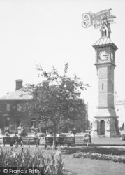 The Clock Tower c.1955, Barnstaple