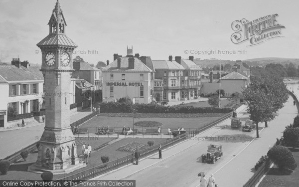 Photo of Barnstaple, The Parade 1935