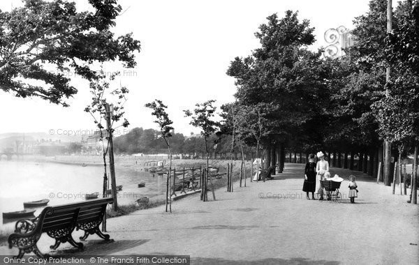 Photo of Barnstaple, The Promenade 1890