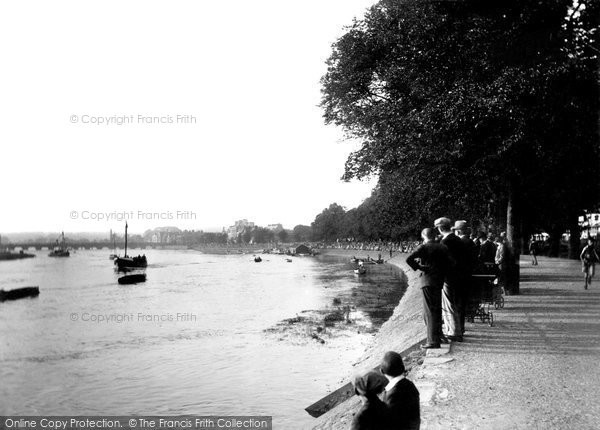 Photo of Barnstaple, The River Taw And Bridge c.1935