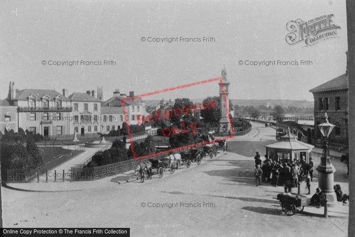 Photo of Barnstaple, The Square 1894