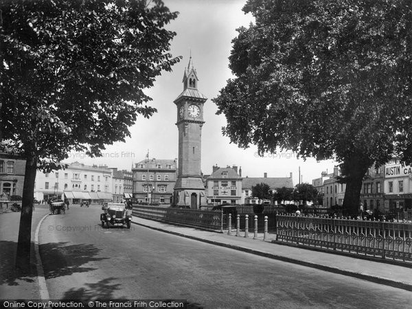 Photo of Barnstaple, The Square 1929