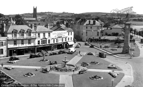 Photo of Barnstaple, The Square c.1955