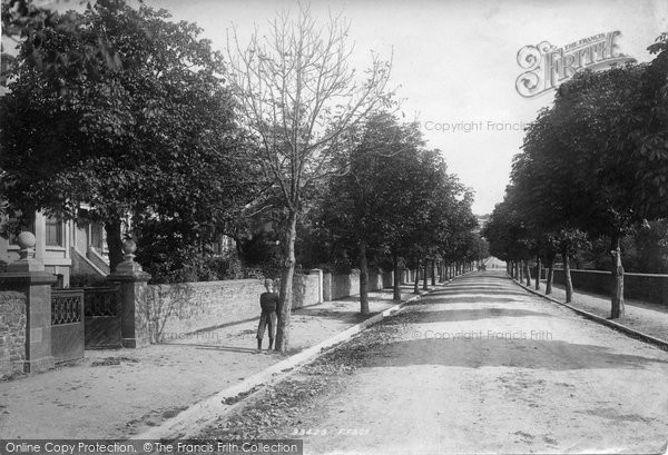Photo of Barnstaple, Victoria Road 1894