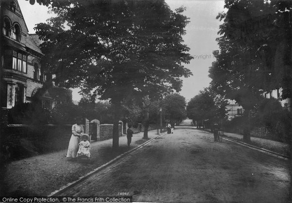 Photo of Barnstaple, Victoria Road 1906