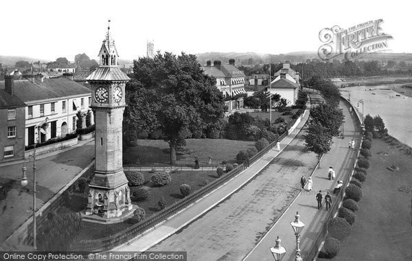 Photo of Barnstaple, View From Athenaeum 1912