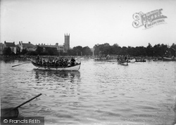 Viking Boat On The River Taw 1935, Barnstaple