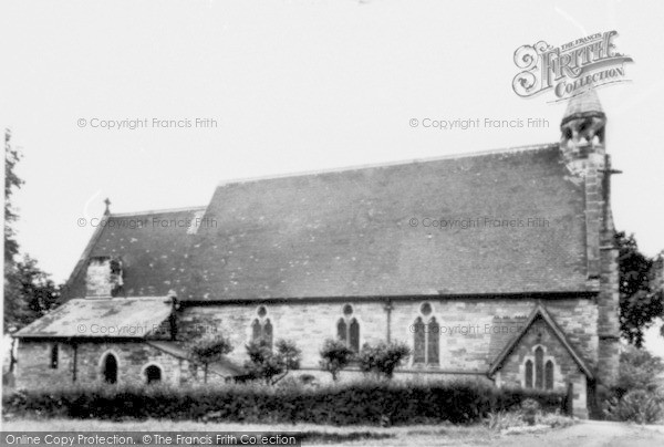 Photo of Barnston, Christ Church c.1955