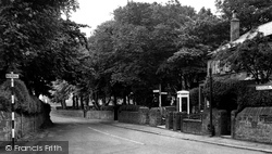 Barnston, the Village c1955