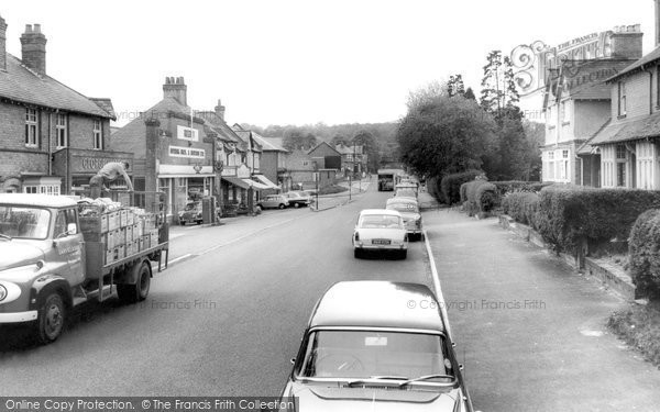 Photo of Barnt Green, The Village c.1965