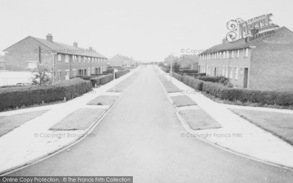 Photo of Barnton, Alamein Road c.1960