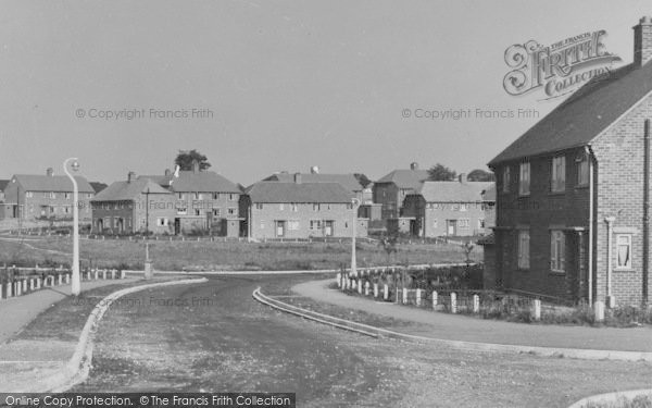 Photo of Barnton, Grange Road And Grange Avenue c.1955