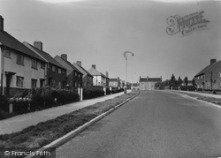 Barnton, Manor Drive c1955