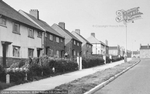 Photo of Barnton, Manor Drive Houses c.1955