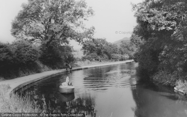 Photo of Barnton, The Canal c.1965