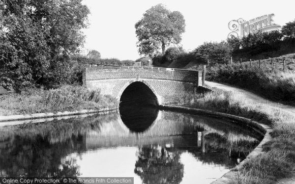 Photo of Barnton, The Tunnel And Canal c.1955
