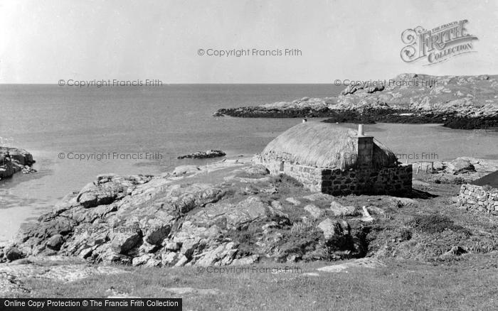 Photo of Barra, Thatched Cottage c.1930