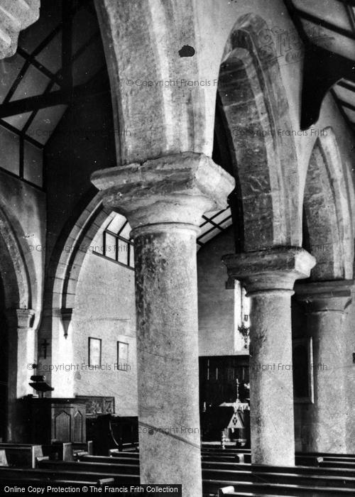 Photo of Barrasford, The Church, Interior c.1960