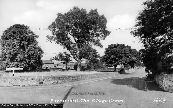 Photo of Barrasford, The Village Green c.1960
