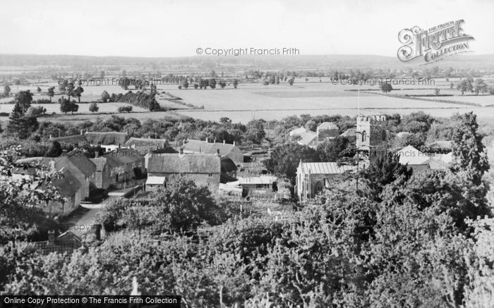 Photo of Barrington, Village, Copshute And The Church c.1960