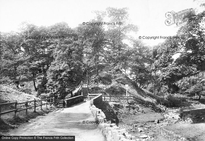 Photo of Barrow Bridge, The Sixty Three Steps 1903