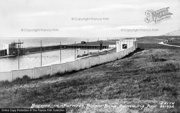 Photo of Barrow In Furness, Biggar Bank Swimming Pool 1934