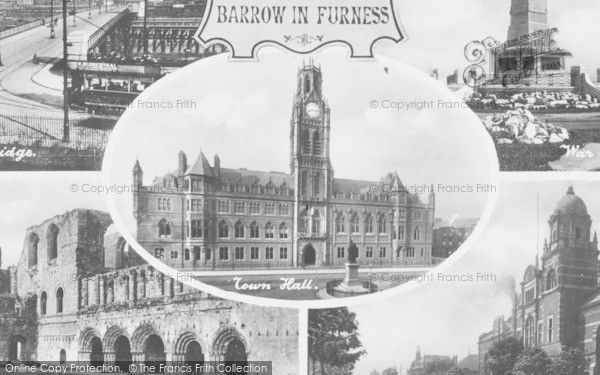 Photo of Barrow In Furness, Composite c.1910