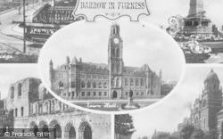 Barrow-In-Furness, Composite c.1910, Barrow-In-Furness