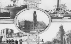 Barrow-In-Furness, Composite c.1915, Barrow-In-Furness