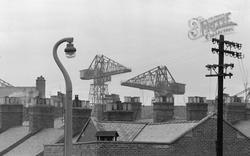 Barrow-In-Furness, Cranes Over The Rooftops 1963, Barrow-In-Furness