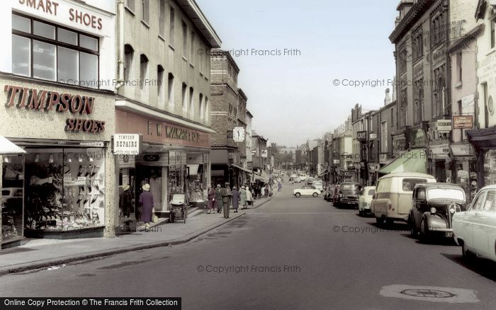 Photo of Barrow In Furness, Dalton Road c.1955