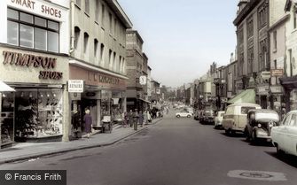Barrow-in-Furness, Dalton Road c1955