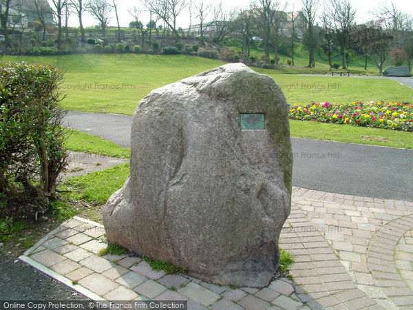 Photo of Barrow In Furness, Granite Boulder, Vickerstown Park Entrance 2004