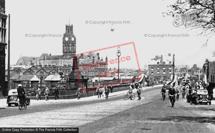 Photo of Barrow In Furness, High Level Bridge 1949