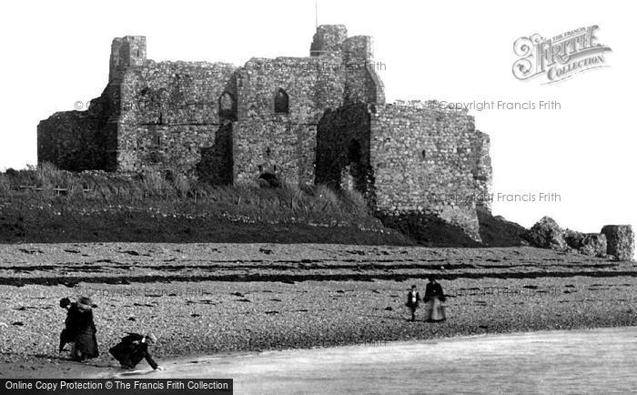 Photo of Barrow In Furness, Piel Castle And The Beach 1893