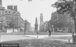 Barrow-In-Furness, Ramsden Square And Duke Street c.1950, Barrow-In-Furness