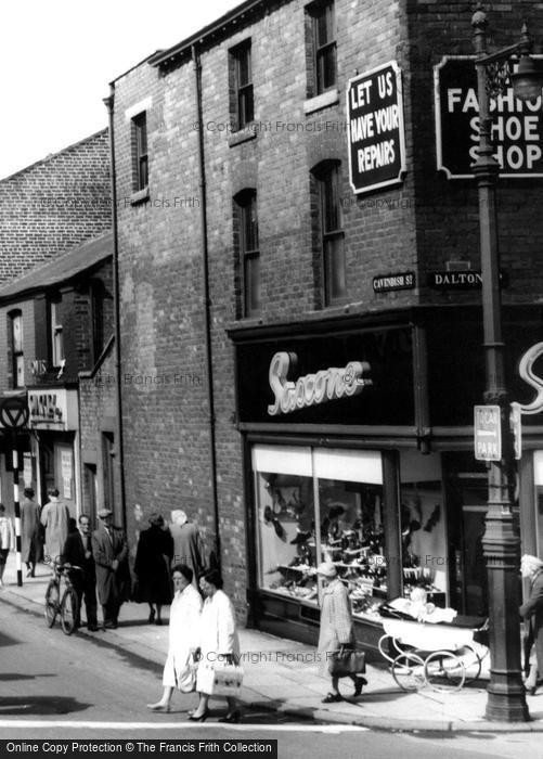 Photo of Barrow In Furness, Saxone, Cavendish Street c.1960