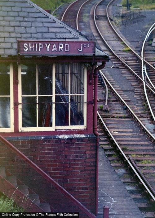 Photo of Barrow In Furness, Shipyard Junction 1963