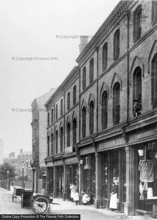 Photo of Barrow In Furness, Shop Fronts, Duke Street 1893