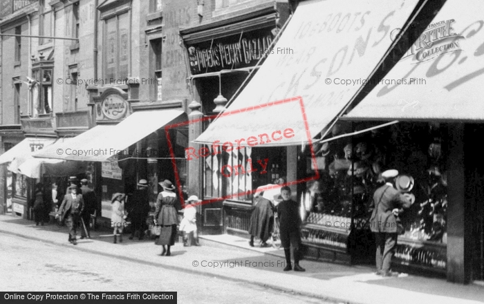Photo of Barrow In Furness, Shops In Dalton Road 1918