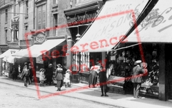 Barrow-In-Furness, Shops In Dalton Road 1918, Barrow-In-Furness