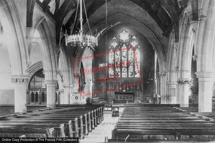 Photo of Barrow In Furness, St George's Church Interior 1895