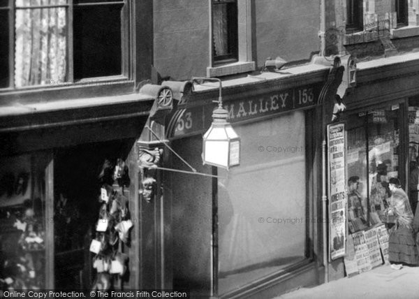 Photo of Barrow In Furness, Street Lamp, Dalton Road 1895