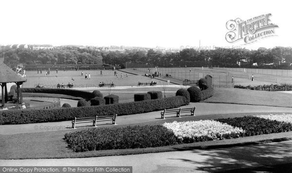 Photo of Barrow In Furness, The Bowling Green, The Park c.1955
