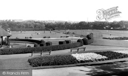 Barrow-In-Furness, The Bowling Green, The Park c.1955, Barrow-In-Furness