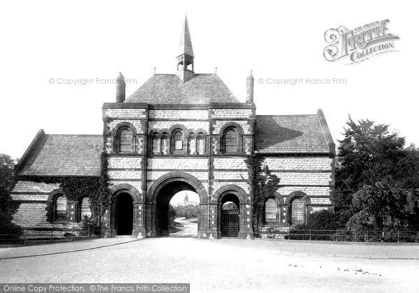 Photo of Barrow In Furness, The Cemetery Entrance 1895