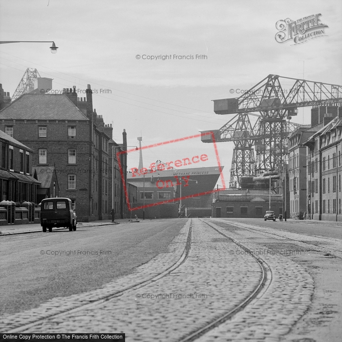 Photo of Barrow In Furness, The Methane Princess Ship Launch From Vickers Shipyard 1963