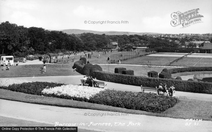 Photo of Barrow In Furness, The Park c.1955
